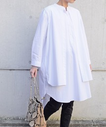 Marient | フロントヨークシャツワンピ(ワンピース)