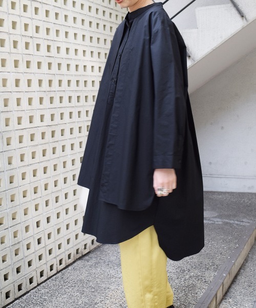 Marient（マリエント）の「フロントヨークシャツワンピ（ワンピース・レディース・ホワイト/ブラック・FREE）」の19枚目の写真