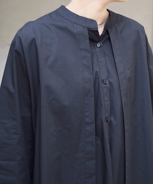 Marient（マリエント）の「フロントヨークシャツワンピ（ワンピース・レディース・ホワイト/ブラック・FREE）」の13枚目の写真