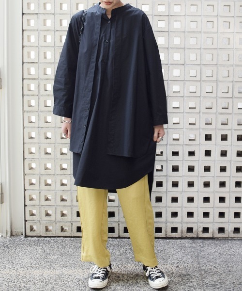 Marient（マリエント）の「フロントヨークシャツワンピ（ワンピース・レディース・ホワイト/ブラック・FREE）」の20枚目の写真