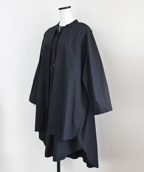 Marient（マリエント）の「フロントヨークシャツワンピ（ワンピース・レディース・ホワイト/ブラック・FREE）」の11枚目の写真