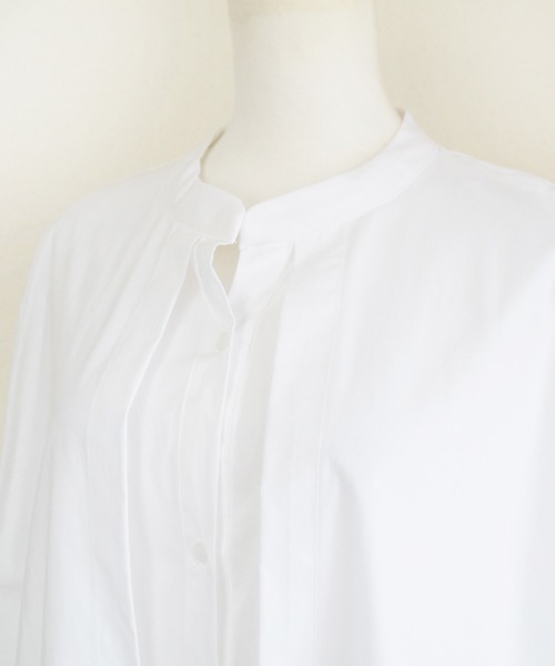 Marient（マリエント）の「フロントヨークシャツワンピ（ワンピース・レディース・ホワイト/ブラック・FREE）」の12枚目の写真