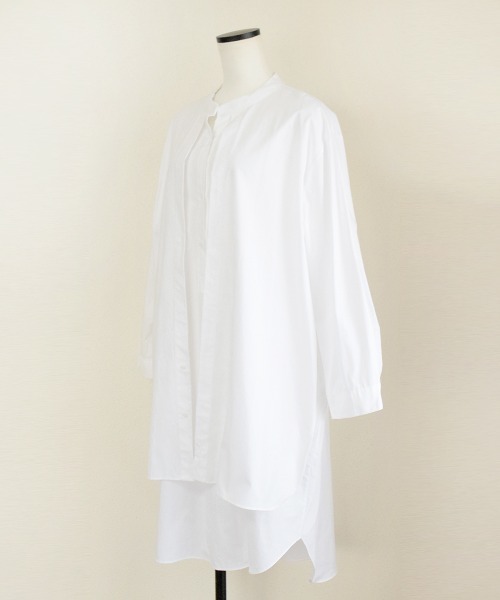 Marient（マリエント）の「フロントヨークシャツワンピ（ワンピース・レディース・ホワイト/ブラック・FREE）」の18枚目の写真