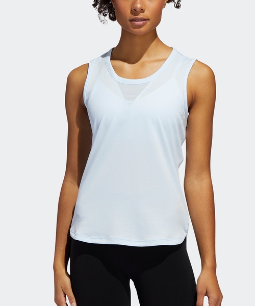 セール Heat Rdy 3ストライプス タンクトップ Heat Rdy 3 Stripes Tank Top アディダス タンクトップ Adidas アディダス のファッション通販 Zozotown