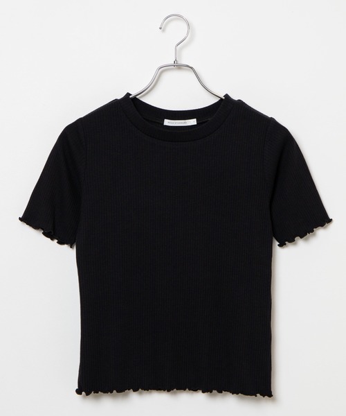 WEGO（ウィゴー）の「WEGO/メロウリブTシャツ（Tシャツ/カットソー・レディース・ブラック/オフホワイト/カーキ/グリーン系その他/ライトベージュ/ホワイト系その他/アイボリー・FREE）」の16枚目の写真