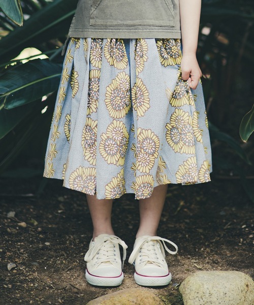 RADCHAP（ラッドチャップ）の「アフリカ柄スカート（スカート・キッズ・サックスブルー/レッド・XL/S/M/L）」の9枚目の写真