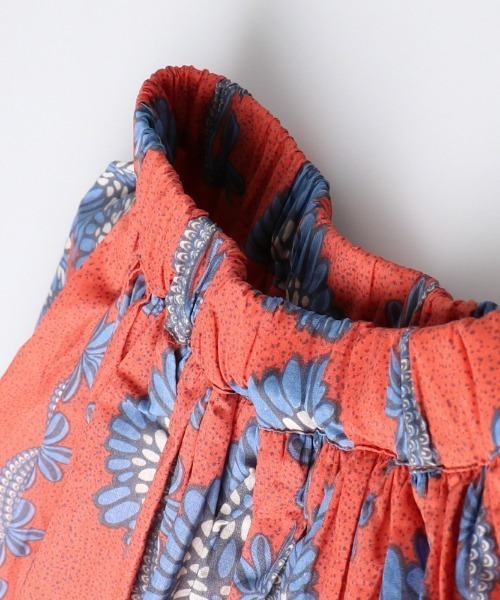 RADCHAP（ラッドチャップ）の「アフリカ柄スカート（スカート・キッズ・サックスブルー/レッド・XL/S/M/L）」の14枚目の写真