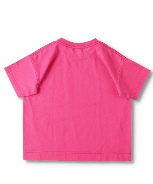 BRANSHES(ブランシェス)の「前スリットロゴ半袖Tシャツ(Tシャツ/カットソー・キッズ・パープル/ライム・90cm/110cm/100cm/120cm/130cm/140cm/150cm)」の10枚目の写真