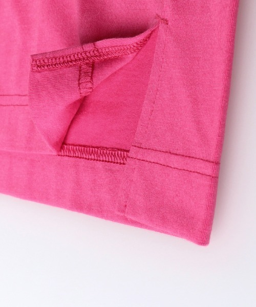 BRANSHES(ブランシェス)の「前スリットロゴ半袖Tシャツ(Tシャツ/カットソー・キッズ・パープル/ライム・90cm/110cm/100cm/120cm/130cm/140cm/150cm)」の14枚目の写真