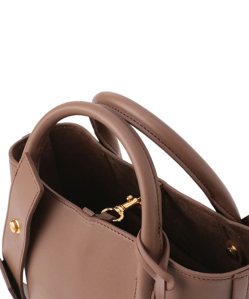 MARY AL TERNA(メアリオルターナ)の「MARY AL TERNA / "BOW" トートバッグ(トートバッグ・レディース・ブラウン/グリーン・FREE)」の10枚目の写真