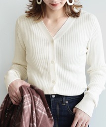 reca | リブニットカーディンガン(カーディガン/ボレロ)