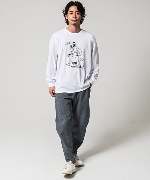 『vicci/ヴィッチ』スモーキートーンカラーテーパードイージーパンツ（その他パンツ）｜SILVER BULLET（シルバーバレット）