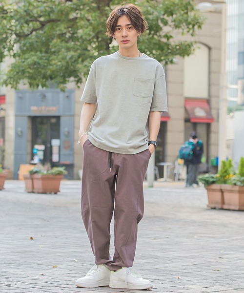 『vicci/ヴィッチ』スモーキートーンカラーテーパードイージーパンツ（その他パンツ）｜SILVER BULLET（シルバーバレット）