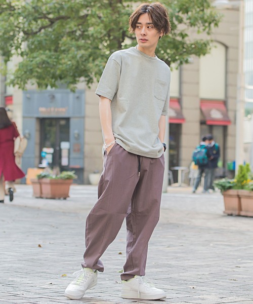 『vicci/ヴィッチ』スモーキートーンカラーテーパードイージーパンツ（その他パンツ）｜SILVER BULLET（シルバーバレット）