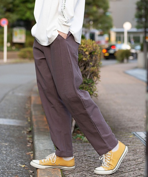 『vicci/ヴィッチ』スモーキートーンカラーテーパードイージーパンツ（その他パンツ）｜SILVER BULLET（シルバーバレット）