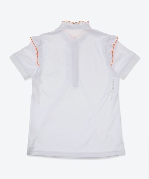 MARK & LONA(マークアンドロナ)の「CDW1 FRL Polo | WOMEN(ポロシャツ・レディース・ホワイト/ブラック/イエロー・36/38/40)」の5枚目の写真