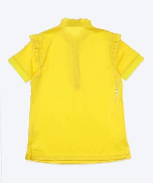 MARK & LONA(マークアンドロナ)の「CDW1 FRL Polo | WOMEN(ポロシャツ・レディース・ホワイト/ブラック/イエロー・36/38/40)」の9枚目の写真