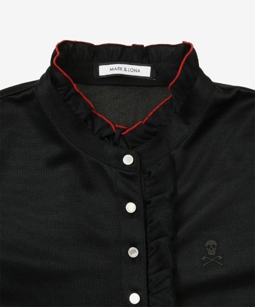 MARK & LONA(マークアンドロナ)の「CDW1 FRL Polo | WOMEN(ポロシャツ・レディース・ホワイト/ブラック/イエロー・36/38/40)」の14枚目の写真