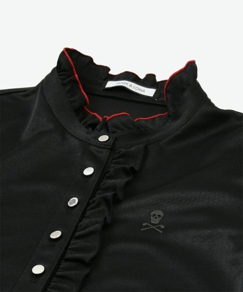 MARK & LONA(マークアンドロナ)の「CDW1 FRL Polo | WOMEN(ポロシャツ・レディース・ホワイト/ブラック/イエロー・36/38/40)」の17枚目の写真