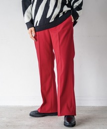 PAGEBOY | ウールライクセミフレアパンツ(フレアパンツ/タックパンツ)(スラックス)
