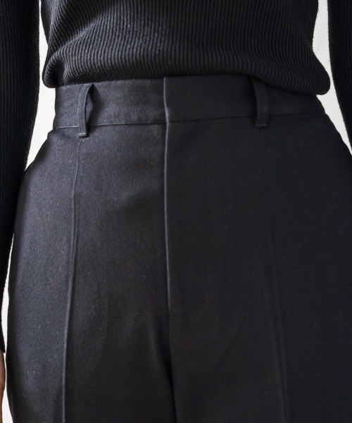 PAGEBOY（ページボーイ）の「ウールライクセミフレアパンツ(フレアパンツ/タックパンツ)（スラックス・レディース・ブラック/ブラウン/レッド系その他・SMALL/MEDIUM）」の14枚目の写真