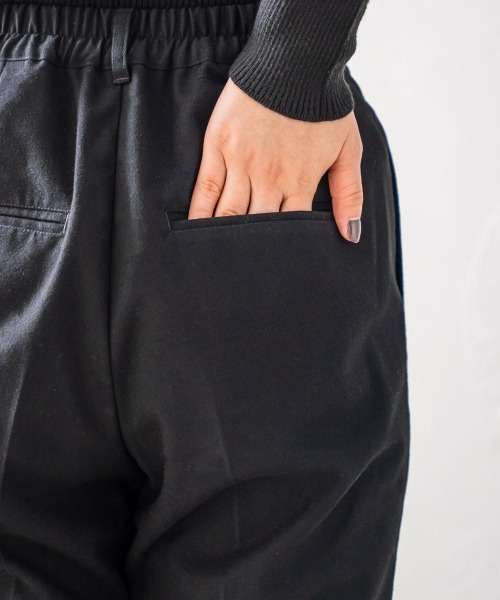 PAGEBOY（ページボーイ）の「ウールライクセミフレアパンツ(フレアパンツ/タックパンツ)（スラックス・レディース・ブラック/ブラウン/レッド系その他・SMALL/MEDIUM）」の17枚目の写真