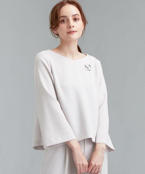 未使用級　グリーンレーベル♡手洗い可能/パウドレ　セットアップスーツ　とろみ素材 green label relaxing（グリーンレーベルリラクシング）の