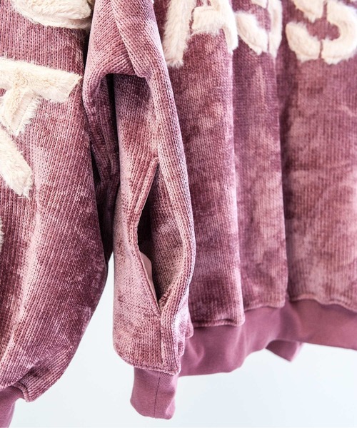 BACKSTAGE PASS(バックステージパス)の「LETTERED SWEATER(レタードセーター)バックロゴ ビッグシルエット セーター(ニット/セーター・メンズ・ホワイト/ブラック/ベージュ/ピンク・3-4/1-2)」の19枚目の写真