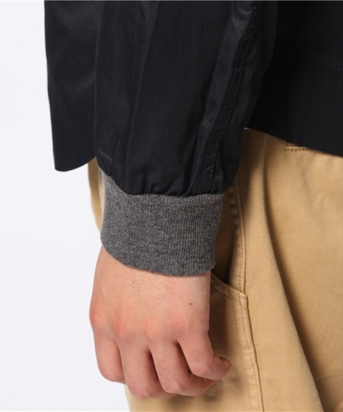 CIAOPANIC（チャオパニック）の「【Ciaopanic】ZIPリブブルゾン（ブルゾン・メンズ・オフホワイト/ネイビー・MEDIUM/LARGE）」の8枚目の写真