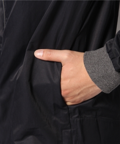 CIAOPANIC（チャオパニック）の「【Ciaopanic】ZIPリブブルゾン（ブルゾン・メンズ・オフホワイト/ネイビー・MEDIUM/LARGE）」の9枚目の写真