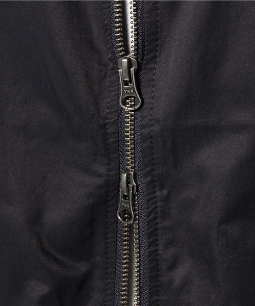 CIAOPANIC（チャオパニック）の「【Ciaopanic】ZIPリブブルゾン（ブルゾン・メンズ・オフホワイト/ネイビー・MEDIUM/LARGE）」の3枚目の写真