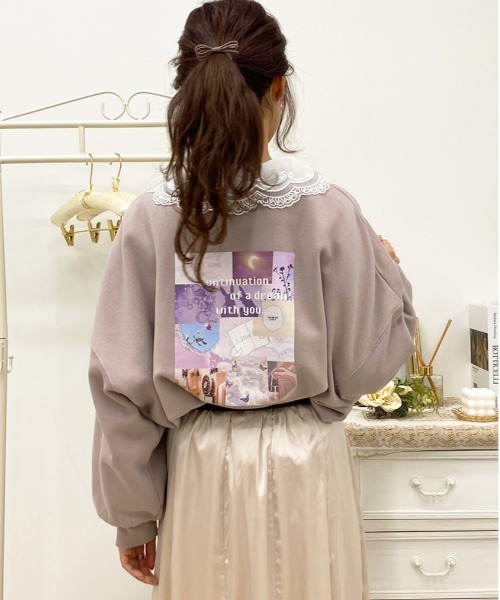 apres jour(アプレジュール)の「アソート袖ボリュームスウェット【ZOZOTOWN限定アイテム】(スウェット・レディース・ライトブルー/ブラック/アイボリー/クリーム/ラベンダー/グレイッシュベージュ・X-LARGE/フリー)」の16枚目の写真