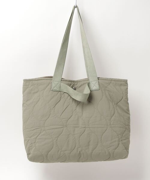 Auntie Rosa Holiday（アンティローザホリデー）の「キルトライナーラージトートバッグ（トートバッグ・レディース・ブラック/カーキ/ナチュラル・FREE）」の21枚目の写真