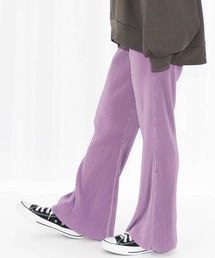 Per sist ence/パーシエンス　セミフレアプリーツパンツ