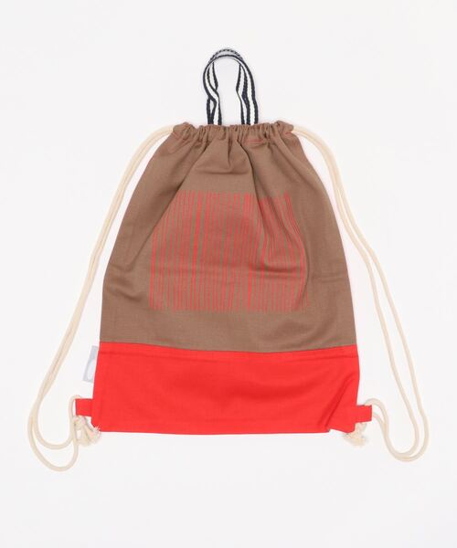 and it_（アンドイット）の「キャンバスナップサック（バックパック/リュック・キッズ・レッド系その他/イエロー系その他/ブルー系その他/ピンク系その他・FREE）」の7枚目の写真