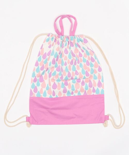 and it_（アンドイット）の「キャンバスナップサック（バックパック/リュック・キッズ・レッド系その他/イエロー系その他/ブルー系その他/ピンク系その他・FREE）」の9枚目の写真