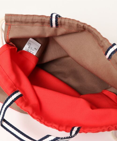 and it_（アンドイット）の「キャンバスナップサック（バックパック/リュック・キッズ・レッド系その他/イエロー系その他/ブルー系その他/ピンク系その他・FREE）」の5枚目の写真