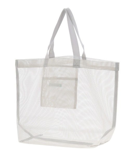 Lilas Campbell（リラキャンベル）の「・リラキャンベル　ネットバッグ＊（トートバッグ・レディース・ライトグレー/イエロー/ラベンダー・FREE）」の8枚目の写真