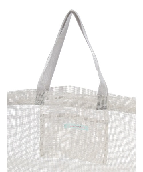 Lilas Campbell（リラキャンベル）の「・リラキャンベル　ネットバッグ＊（トートバッグ・レディース・ライトグレー/イエロー/ラベンダー・FREE）」の9枚目の写真