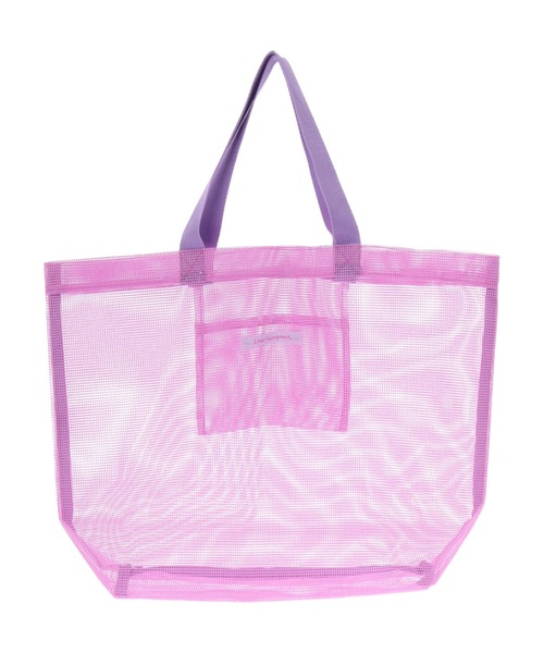 Lilas Campbell（リラキャンベル）の「・リラキャンベル　ネットバッグ＊（トートバッグ・レディース・ライトグレー/イエロー/ラベンダー・FREE）」の10枚目の写真