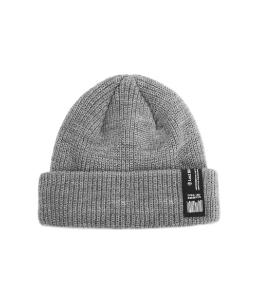 LMCの「【LMC】LABEL SHORT BEANIE / ロゴ ラベル ショート ビーニー（ニットキャップ/ビーニー・メンズ・イエロー/ブラック/グレー・FREE）」の3枚目の写真