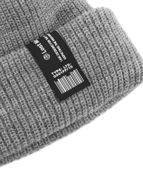 【関税込み】AMOMENTO グレー Fancy ショート ビーニー MoMA BEANIE グレー(グレー)：ファッション