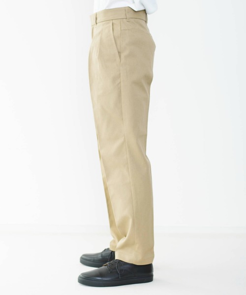 FARAH(ファーラー)の「FARAH ファーラー / Ripon リポン ホップサック ツータックパンツ スラックス / FR211EM4005(チノパンツ・メンズ・ブラック/ピンク/ベージュ/ブラウン・30inch/32inch/34inch)」の8枚目の写真