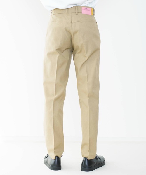 FARAH(ファーラー)の「FARAH ファーラー / Ripon リポン ホップサック ツータックパンツ スラックス / FR211EM4005(チノパンツ・メンズ・ブラック/ピンク/ベージュ/ブラウン・30inch/32inch/34inch)」の9枚目の写真
