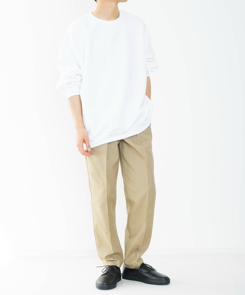 FARAH(ファーラー)の「FARAH ファーラー / Ripon リポン ホップサック ツータックパンツ スラックス / FR211EM4005(チノパンツ・メンズ・ブラック/ピンク/ベージュ/ブラウン・30inch/32inch/34inch)」の14枚目の写真