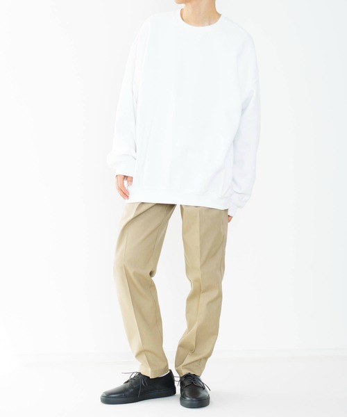 FARAH(ファーラー)の「FARAH ファーラー / Ripon リポン ホップサック ツータックパンツ スラックス / FR211EM4005(チノパンツ・メンズ・ブラック/ピンク/ベージュ/ブラウン・30inch/32inch/34inch)」の15枚目の写真