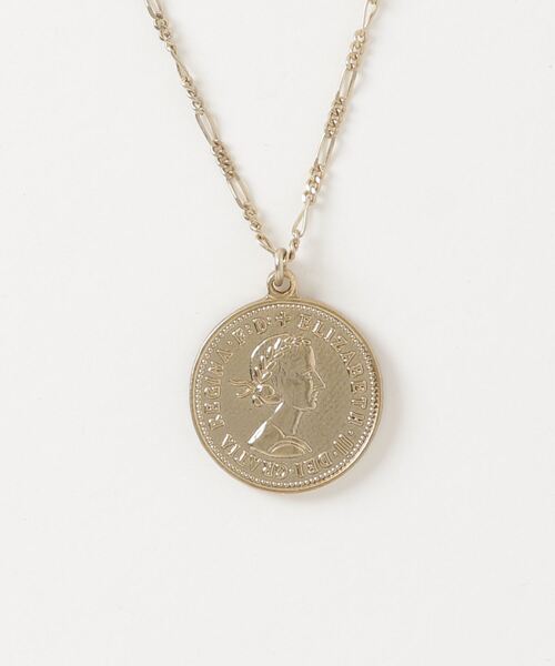 rovtski（ロフトスキー）の「Z)【LEF MADE】ELZ18コインネックレス（ネックレス・レディース・シルバー/ゴールド/アンティークシルバー/ゴールド系その他/ブラック/アンティークゴールド・FREE）」の6枚目の写真