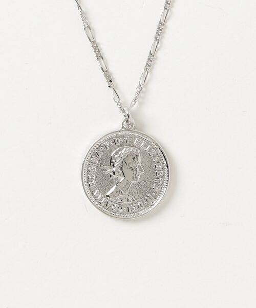 rovtski（ロフトスキー）の「Z)【LEF MADE】ELZ18コインネックレス（ネックレス・レディース・シルバー/ゴールド/アンティークシルバー/ゴールド系その他/ブラック/アンティークゴールド・FREE）」の4枚目の写真