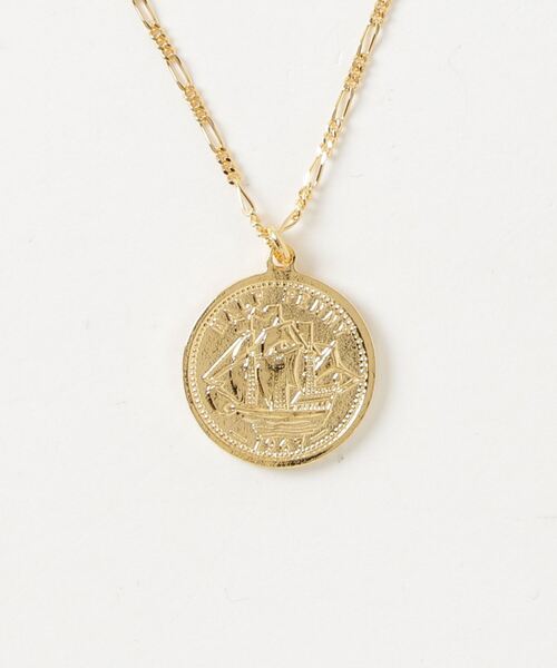 rovtski（ロフトスキー）の「Z)【LEF MADE】ELZ18コインネックレス（ネックレス・レディース・シルバー/ゴールド/アンティークシルバー/ゴールド系その他/ブラック/アンティークゴールド・FREE）」の9枚目の写真
