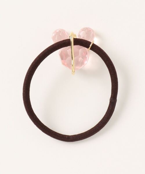 Disney（ディズニー）の「ミッキーマウス/プリズムヘアカフ（ヘアゴム・レディース・ピンク/クリア・FREE）」の5枚目の写真